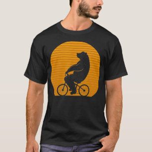 Camiseta Bicicleta de Ciclo do Urso