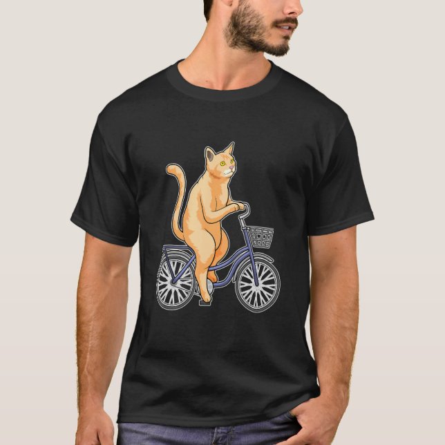 Camiseta Bicicleta de Circo Cat (Frente)