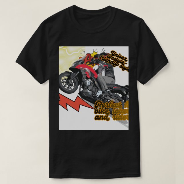 Camiseta Bicicleta de Corrida (Frente do Design)