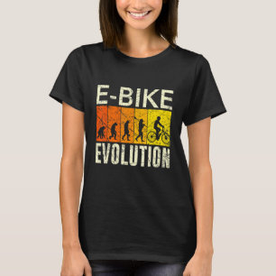 Camiseta Bicicleta de Evolução de Bike Monkey Human Develop