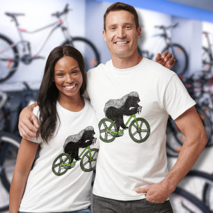 Camiseta Bicicleta de Mel Bicicletando Engraçado Engraçad