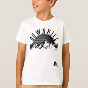 Camiseta Bicicleta de Montanha Downhill - Presente para Cic