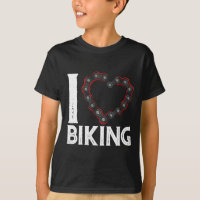 Bicicleta de montanha Eu amo andar de bicicleta 
