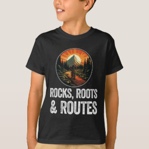 Camiseta Bicicleta de Montanha Para Homens Meninos Mulheres