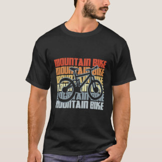 Camiseta Bicicleta de Montanha Vintage