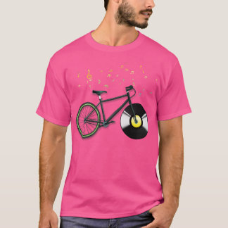 Camiseta Bicicleta de Música em CD