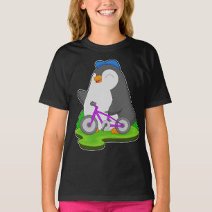 Camiseta Bicicleta de pinguim