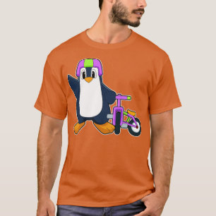 Camiseta Bicicleta de pinguim