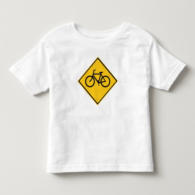 Camiseta Bicicleta de Sinal de Estrada (Frente)