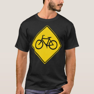 Camiseta Bicicleta de Sinal de Estrada