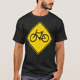 Camiseta Bicicleta de Sinal de Estrada