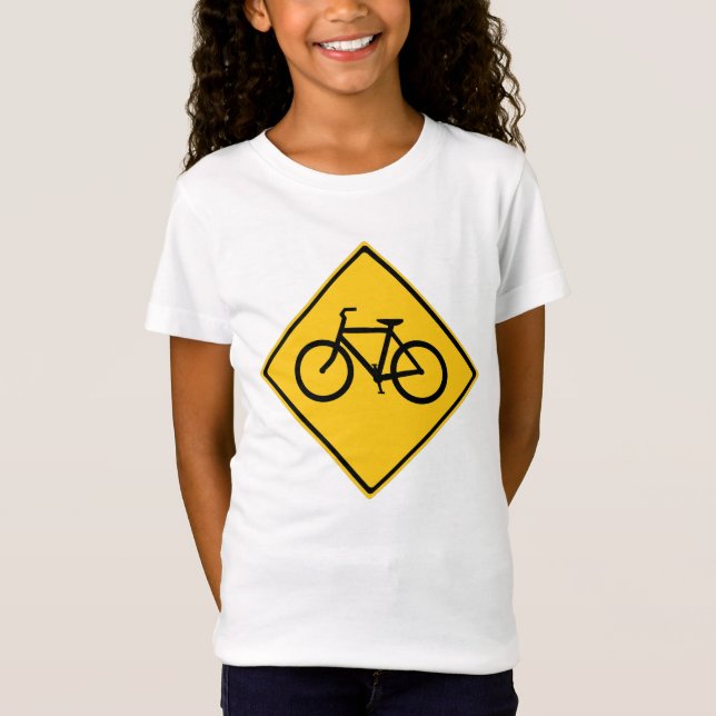 Camiseta Bicicleta de Sinal de Estrada (Frente)