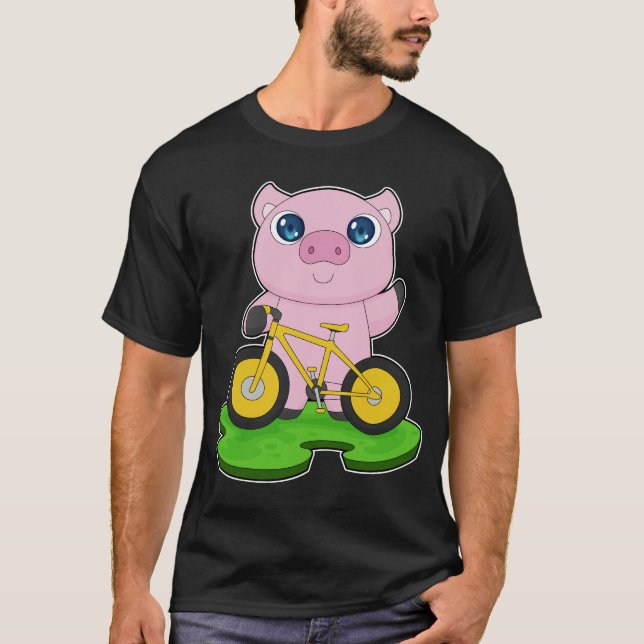 Camiseta Bicicleta de Suíno (Frente)