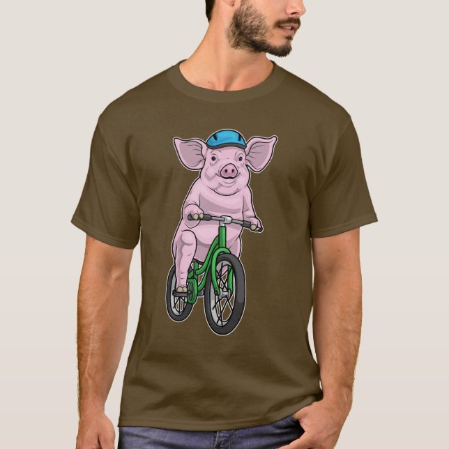 Camiseta Bicicleta de Suíno (Frente)
