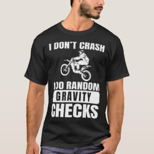 Camiseta Bicicleta de Sujeira Não Passe Faz Verificação de