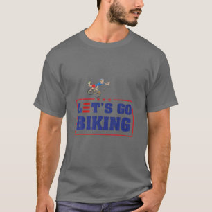 Camiseta Bicicleta De vamos, Bicicleta De Biden, Fa De Bide