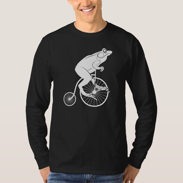 Camiseta Bicicleta do Farthing da moeda de um centavo da (Frente)