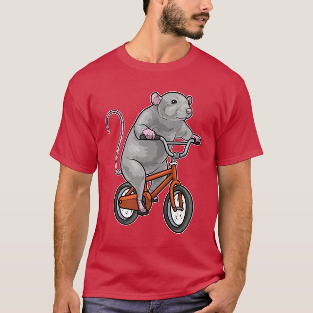 Camiseta Bicicleta do mouse (Frente)