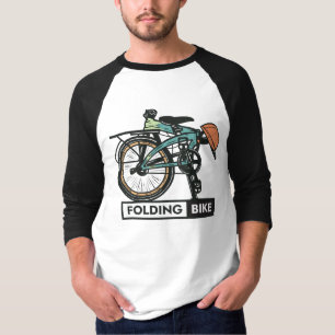 Camiseta Bicicleta dobrável