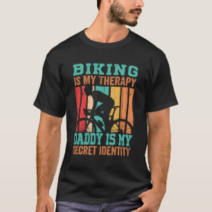 Camiseta Bicicleta É Meu Pai De Terapia É Minha Identidade 