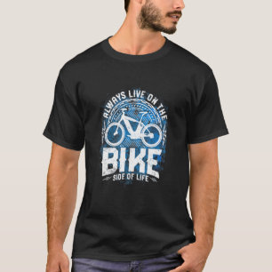 Camiseta Bicicleta Elétrica Bicicleta Que Faz Ciclo E Bi