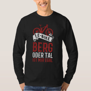 Camiseta Bicicleta Elétrica E Bike Mountain Ou Valley Mir E