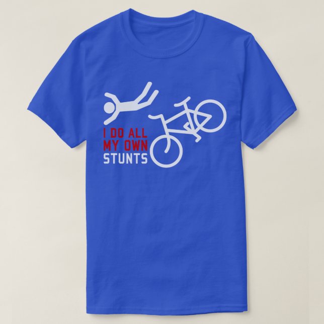 Camiseta Bicicleta Eu Faço Todas As Minhas Próprias Pedras (Frente do Design)