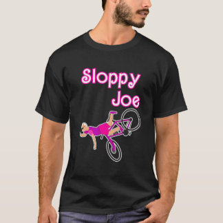 Camiseta Bicicleta Joe Sloppy Shirt Engraçada