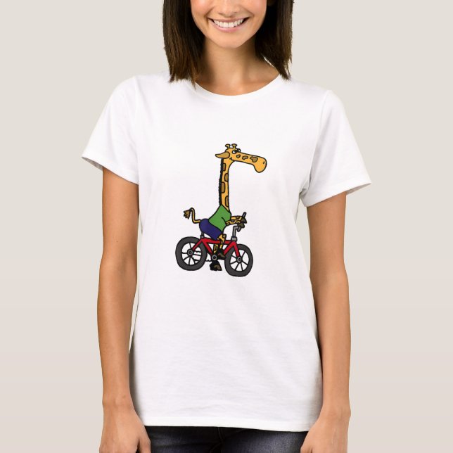 Camiseta Bicicleta legal Girafa (Frente)