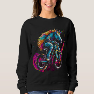 Camiseta Bicicleta Mágica BMX Unicórnio Fantasia Roupa de C