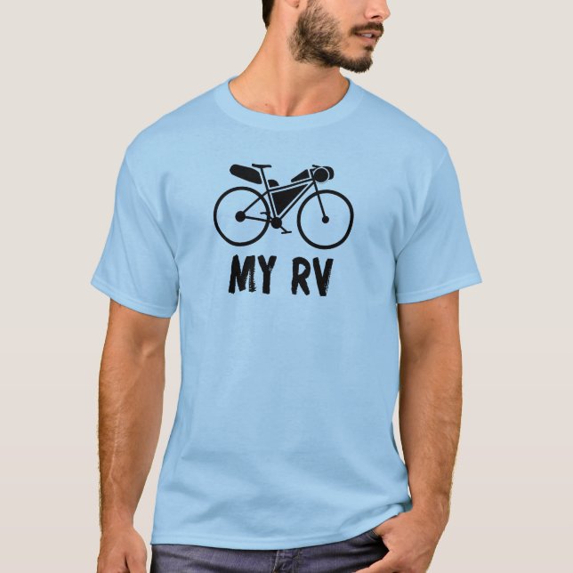 Camiseta Bicicleta, Meu Veículo Recreacional (Frente)