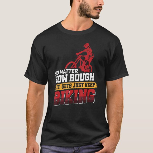 Camiseta Bicicleta Montanha Mtb - Bicicleta Bmx (Frente)