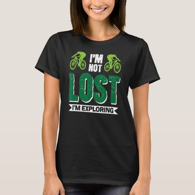 Camiseta Bicicleta Montanha Mtb Explorando Bmx (Frente)