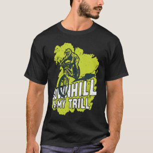 Camiseta Bicicleta MTB Curta Luvas MTB Descida Bik