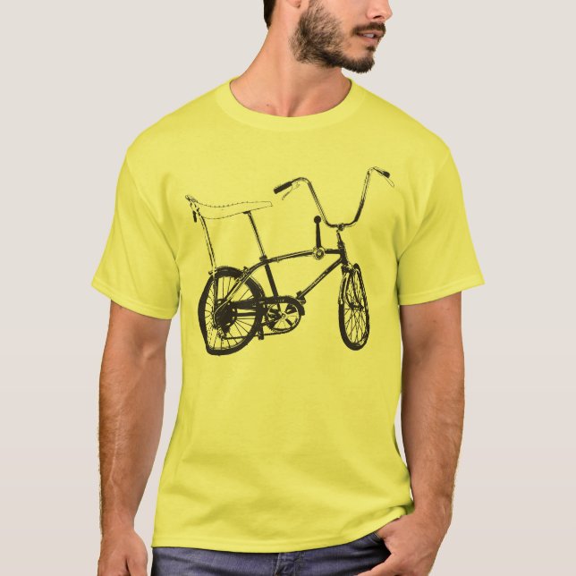Camiseta Bicicleta original da velha escola (Frente)