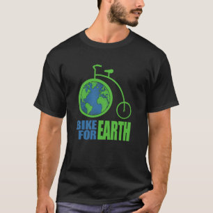 CAMISETA BICICLETA PARA A TERRA