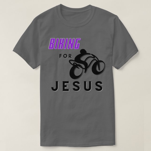 Camiseta Bicicleta Para Jesus (Frente do Design)