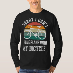 Camiseta Bicicleta Placa: Humor Pedal E Estilo Casual Em P