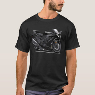Camiseta Bicicleta preta de Ninja