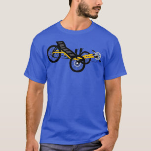 Camiseta Bicicleta Recumbante em branco