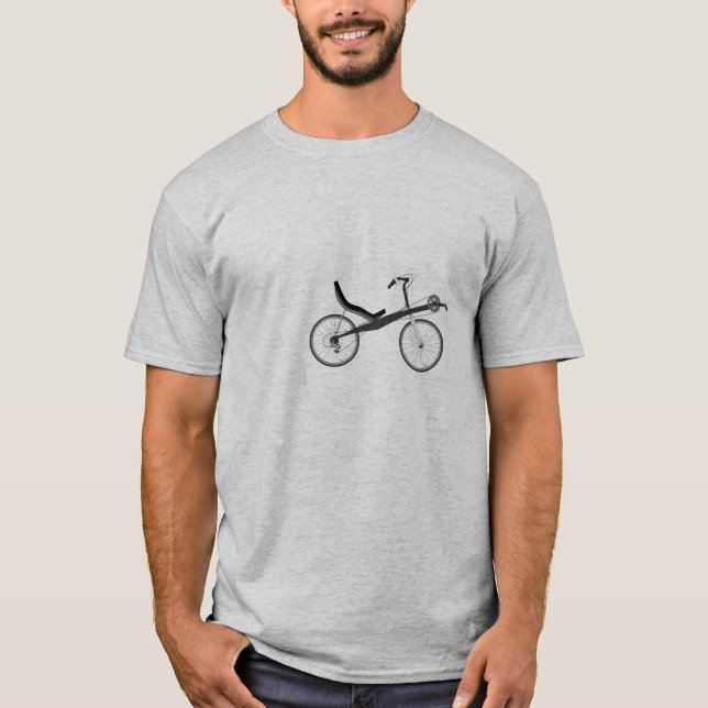 Camiseta bicicleta recumbent (Frente)