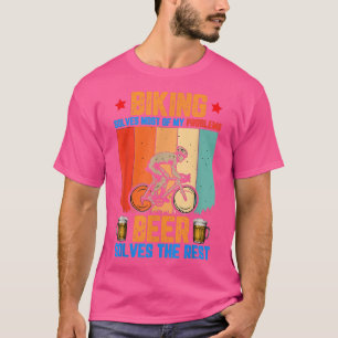 Camiseta Bicicleta Resolve A Maioria Dos Meus Problemas Com