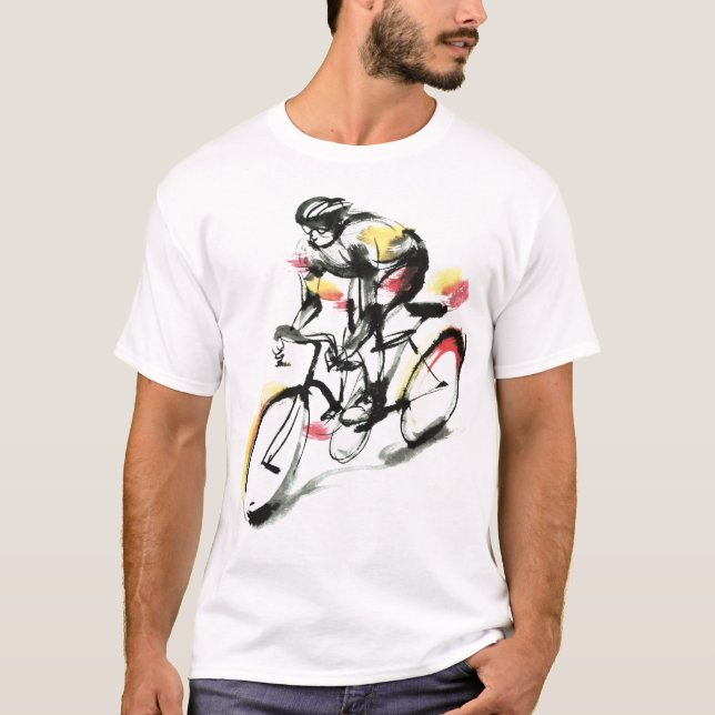 Camiseta Bicicleta rodoviária (Frente)