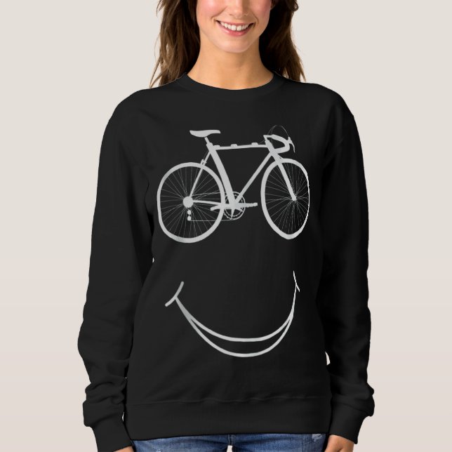Camiseta Bicicleta Sorri Roda Mtb Ciclo Andando (Frente)
