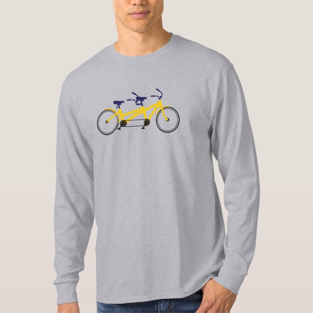Camiseta Bicicleta Tandem (Frente)