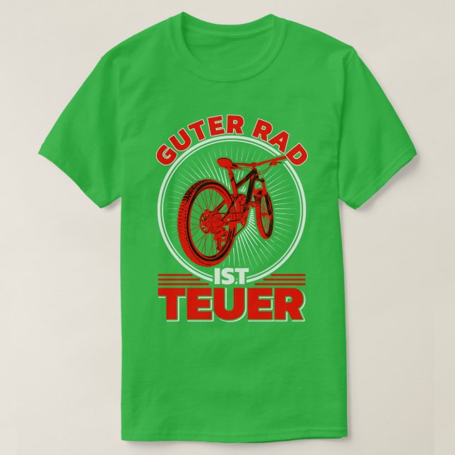 Camiseta Bicicletas de bicicleta de bicicleta 1 (Frente do Design)