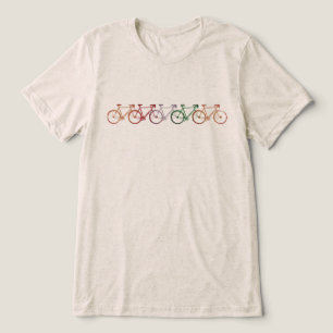 Camiseta Bicicletas Simples e Legais Cinco