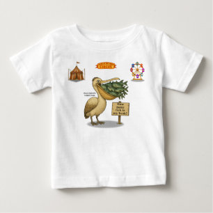 Camiseta Bico brilhante do pelicano Pierre