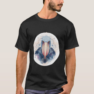 Camiseta Bico-de-sapato Ave Africano Animal Cegonha Amante