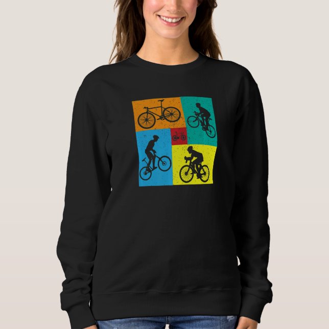 Camiseta Bicycle Cyling Square Pattern Desinged   (Frente)